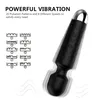 Kolacja Potężna Magiczna różdżka łechtaczka Vibrator Sex Zabawki dla Kobiety USB Akumulator Wibratory Wibratory Elektryczne Stymulator Massager MX191228