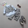 2020 Baby Designer Boys Bröllopskläder Barn Formell Suit Boy Shirt + Vest + Byxor Outfits Baby Kläder Set Barnkläder Set