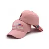 Donald Trump Train Baseball Cap outdoor embroidery All Aboard the Trump train hat sports cap stars striped USA Flag Cap LJJA337924354597