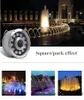 JML Fountain Ring Lights 12W 24V LED Auto -färgad byte av nedsänkt vattenpumpbelysning för Garden3557447