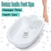 Electric Anion Ion Detox Foot Bath Machine Tub Bucket Heating Ionic Cell Cleanse Spa Machine Instrument Health Care Set SH190727