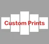 Custom Canvas HD Prints Картины Настенные Художественные Домашнее Декор 5 Шт. Добро пожаловать Dropshipping оптом Мы можем предоставить все фотографии