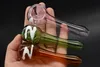 Groothandel nieuwste mini 96 mm kleurrijke glazen tabakspijp voor het roken van droog kruid goedkope draagbare mini glazen lepel handpijp met kleurrijk nummer