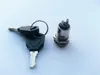 Freeshipping 100 stks Sleutelschakelaar 12mm Aan / Uit Lock Switch KS-01 TWEE KEYStoets SET