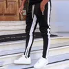 Pantaloni da jogging da uomo Pantaloni da tuta streetwear Cerniere Pantaloni da jogging elasticizzati Hip Hop Pantaloni a matita casual Pantaloni attillati stretti