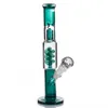 Gravity Glass Watergs Smoke Glass Pipe Freingable Coil Bong Bong Banghs Heary Glass Dab Rigs Sous-système Perc avec un bol de 14 mm 33 cm de haut