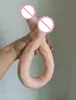 Hotosex Double Dildo Super Long 225 -дюймовый гибкий мягкий пенис влагалище и анальные женщины гей -лесбиянки двойной конец секс -игрушка Y2004102780910