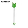 Toppuff Premium Glass Dabbler 5.12 Inch Wax Dab Tool Kleurrijke Dikke Pyrex Dabber Gereedschap Quartz Banger Nagels DAB Rigs Groothandel