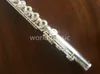 Gemeinhardt M3S C Tune Flute 16 Ключи открытые отверстия Cupronickel серебряной платкой для флейты флейта с Case3271011