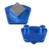 Werkmaster Diamond Slijpen Plug Enkele Square Bar Metalen Vloer Pads Werkmaster Slijpkoppen voor Plug On Go System 12pcs