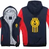 Inverno com capuz Kenworth Truck logotipo do carro impressão Homens mulheres Quente Engrossar Hoodies roupas de outono moletons Jaqueta com zíper moletom com capuz de lã s7878591