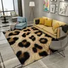 3d Animal Skin Carpet Impresso Super flanela Plástico Área Antislip Arebfloormat Decoração grossa quarto da sala de estar Carpets9312635