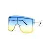 2019 oversized frameless sunglasses women retro vintage square frame one piece rimless sun glasses shades gafas de sol