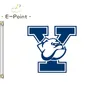 NCAA Yale Bulldogs-Flagge, 3, 5 Fuß, 90 cm, 150 cm, Polyester-Flaggen, Banner-Dekoration, fliegende Hausgarten-Flagge, festliche Geschenke3296