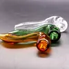 Colorful Fashionable Glass Hand Smoking Pipes Spoon Use For Tobacco