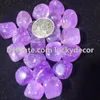 500g de pierres roulées d'améthyste en vrac, pierres précieuses naturelles, cristaux de quartz, roches violettes polies irrégulières, minéraux, guérison des chakras, Reiki