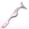 TAMAX NA013 1PC False Eyelash pincett2 Fake Eye Lash Applicator Eyelash Extension Curler Nipper Auxiliary Clamp Makeup Pincett9021284