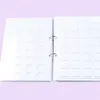 kirpiklerde 5 set ücretsiz kargo DHL ait Kirpik ekran kartı örnek kitap beyaz sahte kirpik numune katalog kitabı 70 çiftleri