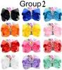 8 inchquotjojo Girls Siwa Unicorn Collection Coral Coloral Hairpin Large Hair Bows Hairアクセサリー5803943