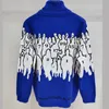 Fashion-Turtle Neck Gray Blue Sweater High Collar Hip Hop Skateboard Sweaters Men Women Casual Coat Outwear Underwear Fashion HFHLMY002