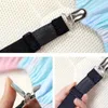 Bed Sheet Long Straps Clips Fixed in 6 directions Adjustable Mattress Cover Grippers Elastic Fastener Anti-slip Belt Suspenders