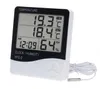 VASTAR Digital LCD -termometer Hygrometer Elektronisk temperatur Fuktighet Mätare Väderstation inomhus utomhus Tester256F