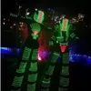 Costume de robot LED / vêtements de fête LED / costumes légers