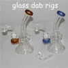 Glass Bong Perc Hookahs Cera Dab Rig Rig Rigs Petróleo Tubulação de Tubos de Água Borbblers com quartzo Banger