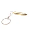 Brass Bullet Shape Snuff Spoon 204 Inch Sniffer Snorter Powder Tobacco Shovel Metal Keychain Earpick Water Pipe Smoking Accessori5674430