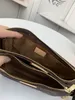 Damen-Marken-Designer-Handtasche, Lieblingstasche aus echtem Leder, Pochette-Umhängetaschen, Handtasche, Kupplungen, abnehmbarer Kettengürtel, großes Volumen, M40718, Casua