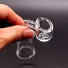 12 Stil 4mm Kalın Kulübü Banger Domeless Kuvars Tırnak Sigara Aksesuarları 10mm 14mm 18mm Erkek Kadın 90/45 Derece