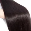 Pacotes de cabelo reto brasileiro 3 peças pacotes de cabelo humano perruques de cheveux hummains cutícula alinhada cabelo natural preto não processado