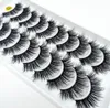 2019 NEW 3/10 pairs 100% Real Mink Eyelashes 3D Natural False Eyelashes 3d Mink Lashes Soft Eyelash Extension Makeup Kit Cilios