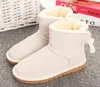 FREE SHIPPING 2020 New Women Snow Boots Style Waterproof Cow Suede Leather Winter Lady Outdoor Boots Brand Ivg Size US3-13