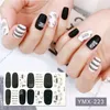 Lamemoria 14 Tips Full Wraps Nail Polish Stickers Cute Animals Pattern Self-Adhesive Nail Art Decals Strips Manicure Wholesale