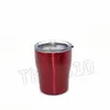 10OZ en acier inoxydable courbe gobelet double paroi isolation vide eau voiture tasse arc-en-couleur tasses à café bière tasse verres à vin T2I55286