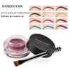 DHL gratuit 2019 NOUVEAU HANDAIYAN 24 Heures Imperméable Multifonctionnel Sourcils Gel Eyeliner Gel 12 couleurs au choix en stock