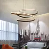 Modern LED Kolye Avize Işıkları Lamba Yemek Odası Oturma Odası için Lampadario Moderno Luster Avize Aydınlatma AC85-265V