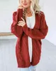 Long Cardigan Mulheres 2019 Moda Harajuku solto malha camisola Mulher Camisolas Casual Oversized revestimento do revestimento preto outono