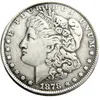 US 28 stks Morgan Dollars 18781921quotsquot Verschillende datums Mintmark ambachtelijke verzilverde copy munten metaaldies productie5334151