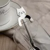 4pcs Stainless Steel Mini Cat Kitten Spoons for Coffee Tea Dessert Drink Mixing Milkshake Spoon Tableware Set Kitchen Supplies