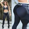 Europe nouveau imprimé femmes pantalons de Yoga Patchwork Sexy mignon gymnase Fitness pantalons de course Yoga danse élastique Leggings FS5978