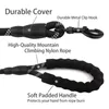 P Hook Round Rope Dog Traction Rope with Safe Reflective Light Dog Chain Dog Belt lämplig för stora hundar