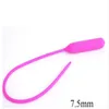 Sweet Magic Silicone Pink Black Long Urethral Dilator Vibrator Penis Plug Dildo Vibrators Masturbat Cateter Sounds for Men Erotic7635349