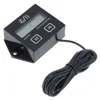 Freeshipping Hot Sale! IP65 Waterproof LCD Display Digital Tachometer Hour Meter for Motorcycle / Boat Engines