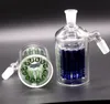 Colector de cenizas de vidrio de 3 estilos para pipas de agua Bong 14 mm 18 mm 4.5 pulgadas Mini hick Pyrex Clear Bubbler Ashcatcher 45 90 grados