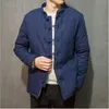 Hauts traditionnels chinois pour hommes, veste rembourrée chinoise, manteaux orientaux, épaisseur tricotée, vêtements pour hommes FF020