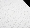 New A4 Sublimation Blank Puzzle 120pcs DIY Craft Heat Press Transfer Crafts Jigsaw Puzzle white free shipping SN2782