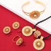 Neue 24K Gold Farbe äthiopische Sets für afrikanische äthiopische eritreische Frauen Schmuck Hochzeit beste Geschenke