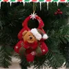 1pcs Xmas Gifts Christmas Tree Hanging Ornaments Santa Claus Bear Reindeer Snowman Pendants Drop Decorations for Home1